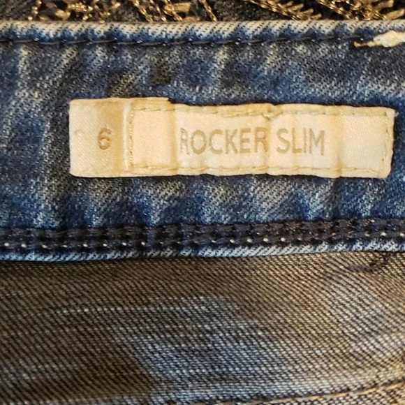 Seven7 Rocker Slim Boot Cut Jeans, Sz 6 - Picture 8 of 8